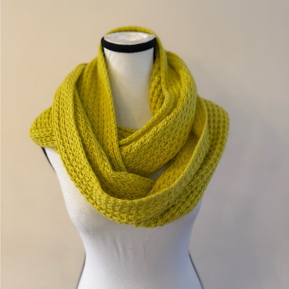 Yellow Infinity Scarf - Picture 2 of 3